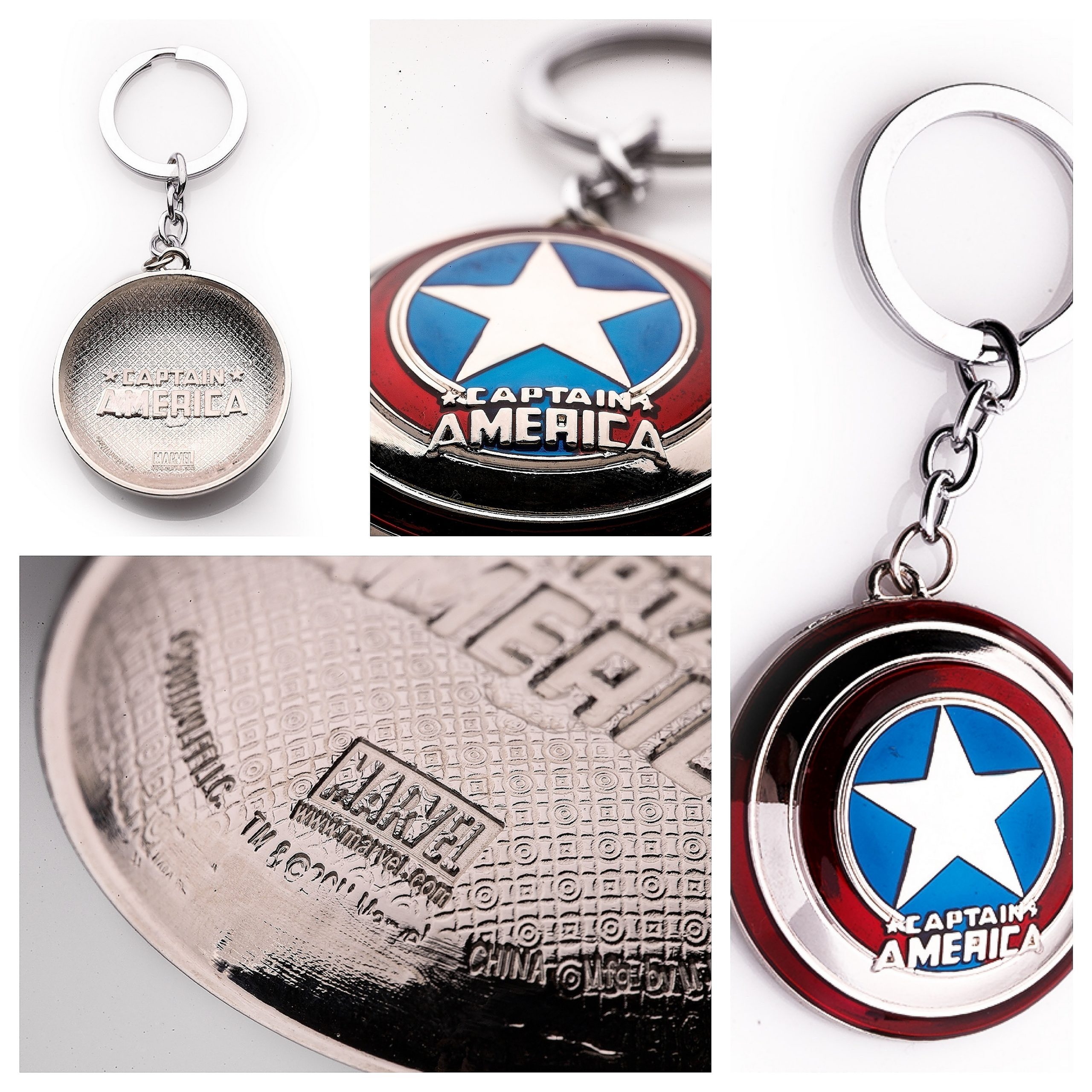 Captain America Shield Keyring – eGulf